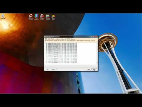 how to recover nas drive