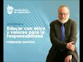 Educar con ética y valores para la responsabilidad