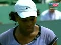 ウィリアムズ vs． エナン Miami QF 2008 2nd Set ハイライト