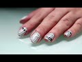 Miruku Nail Art Tutorial - Mummies 木乃伊指甲示範