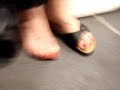 Candid feet soles