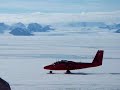 Twotter takes off from Fossil Bluff