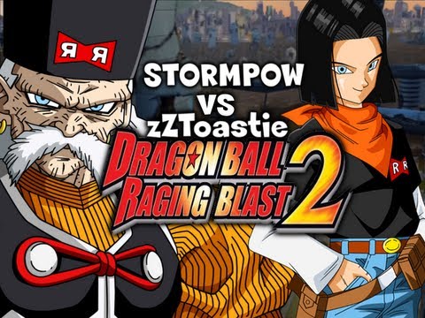 DragonBall Raging Blast 2 Online Fight: Android 17 VS Dr. Gero w/ zZToastie (Live Dual Comm)
