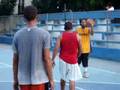 Vakero en deporte  Jugando basketball (Ejemplo para todos)