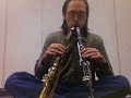 double sax and clarinet double sax and clarinet