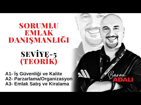 MYK- 5 (TEORİK) A1, A2, A3 (Tüm Birimler)