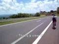 road bike downhill