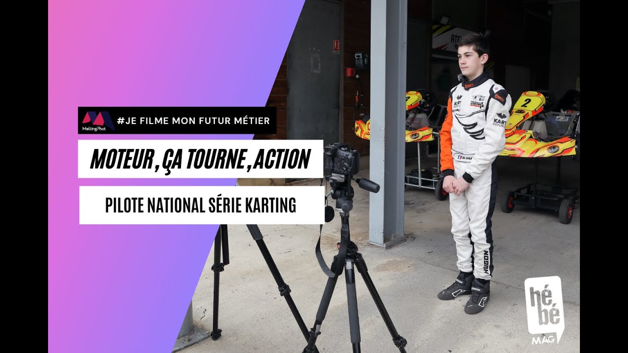 Je filme mon futur métier avec Gabriel Hugon / Pilote National de Karting / Champion en devenir