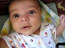 kid Jake (6 wk) he talks n spits! Sept 25. 2008