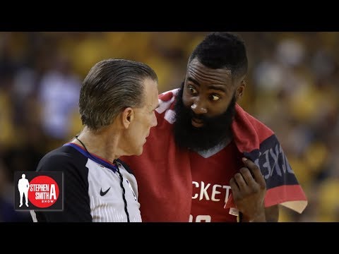 Video: The Rockets fall apart when James Harden doesn't get foul calls | Stephen A. Smith Show