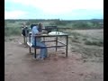 Shooting a barret .50 calibur rifle