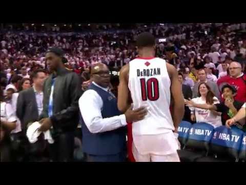 Video: DeMar ReRozan Takes Control of the Nets in Game 2