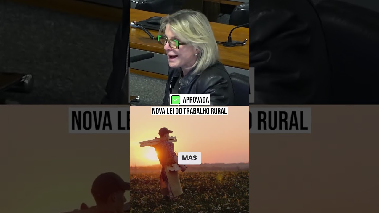 APROVADA NOVA LEI DE TRABALHO RURAL