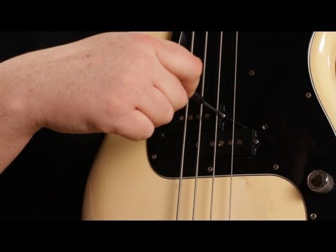 how to adjust p bass pickup