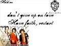 JONAS BROTHERS hold on KARAOKE
