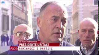 Il Presidente Bittarelli su Rai3 ospite della trasmissione Agorà