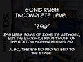 Sonic Rush Hacking: Unused Level Z92