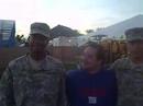 US Army at super bowl party US Army at super bowl party