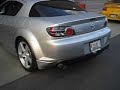 www.agency-power.com shows off its full catback exhaust for the Mazda RX8.  Featuring twin titanium tips, cat delete pipe, and all polished stainless steel.