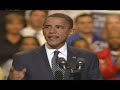 Obama event in Florida 10-29-08 Power of self-prophecy