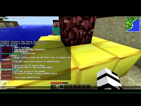 how to herobrine in minecraft