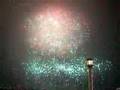new years fireworks show dalian china 2007