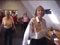 Superb show of line dancing at sveavagen may 2007