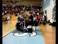 Slipknot drum solo blindfolded.