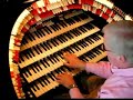 Jim Riggs at the Wurlitzer \"Dance of the Blue Danube\" Duet