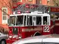FDNY Engine 239 and Ladder 122 coming home