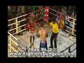 Intense Muay Thai Fight - U.K. vs. South Africa -Bangkok