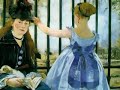 A collection of impressionist paintings. Background music, Gymnopedie 1 by Satie played on the harmonica.