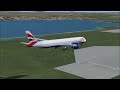 FSX landing in Auckland