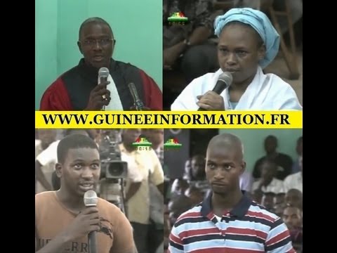 Début de l'audition de Mme Fatou Badiar Diallo, Baba Alimou Barry, et Almamy Aguibou Diallo 