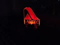 LED-Firmenschild mit Flammeneffekt