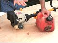 How to Use & Maintain a Weed Eater : How to Gas a Weed Eater