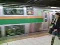 Train in Japan (JR Utsunomiya Line)