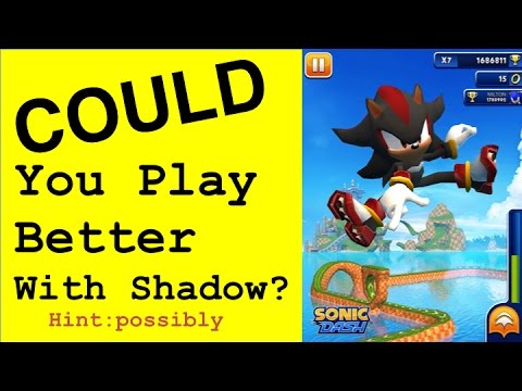 how to unlock shadow in sonic dash