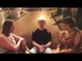 Reed Floren gets grilled by Elisabeth Donati & Amanda Van Der Gulik