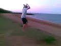 my first ever front flip my first ever front flip