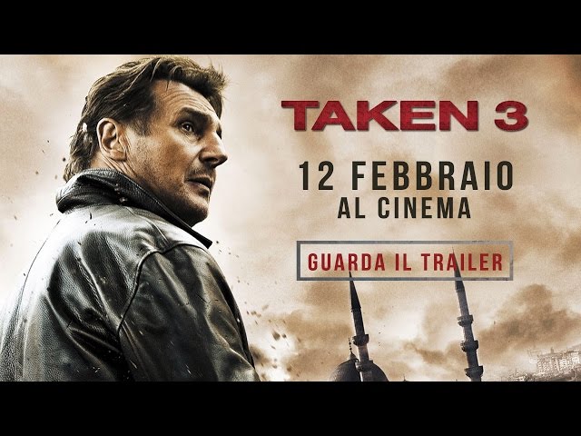 Anteprima Immagine Trailer Taken 3