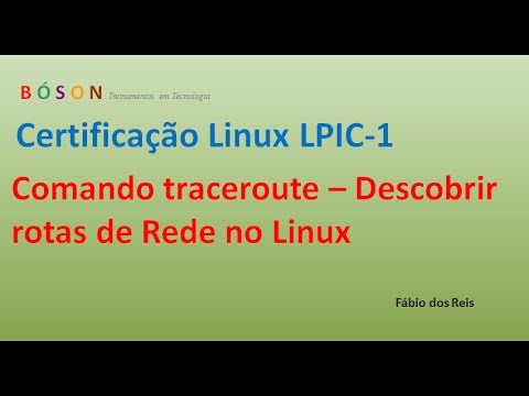 how to traceroute in linux