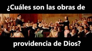 ¿Cuáles son las obras de Providencia de Dios?
