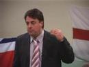 Nick griffin in norwich. Nick griffin in norwich.