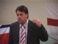 Nick griffin in norwich.