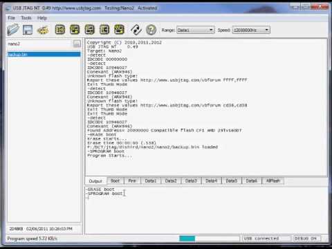 how to activate usb jtag nt