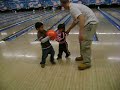 January 2008: Mya goes bowling