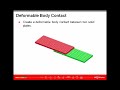 Deformable Body Contact in Patran
