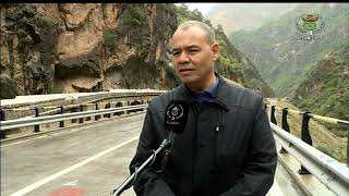 بجاية / أشغال عمومية  / الطريق الإستراتيجي العابر لمضايق خراطة.. شريان اقتصادي وحيوي.