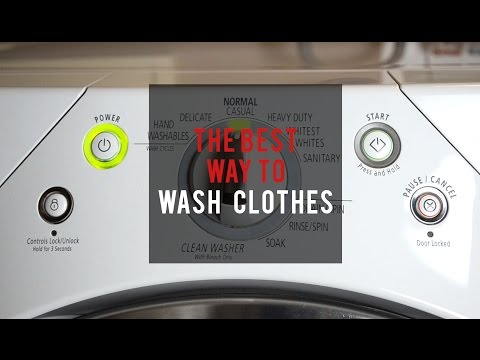 how to drain clothes by hand